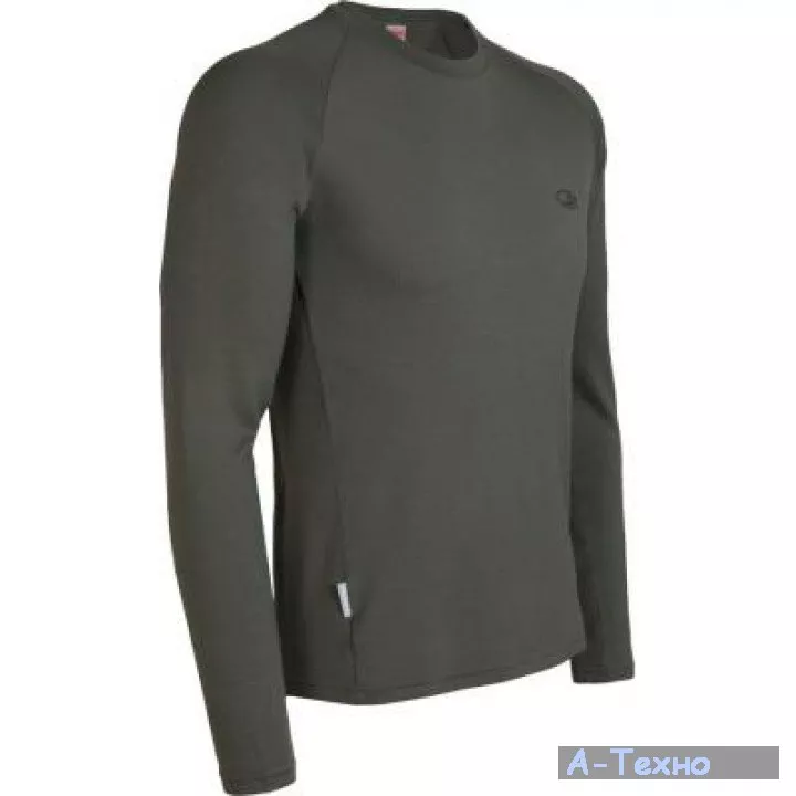Термофутболка Icebreaker BF 260 LS Crewe MEN cargo XXL (IBF 164 G80 XXL) - Фото 1