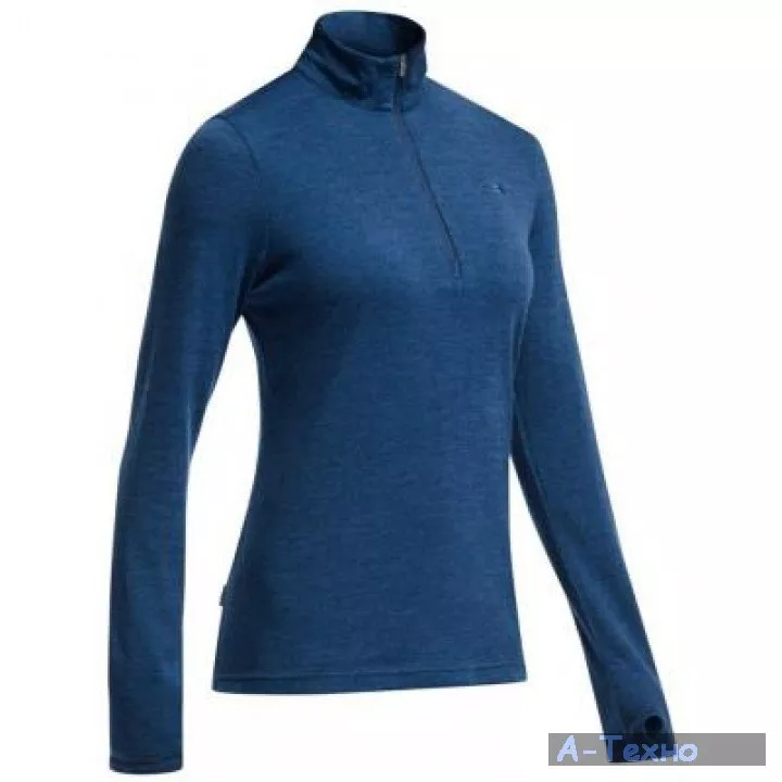Термокофта Icebreaker Original LS Half Zip WMN equinox hthr S (100 566 401 S) - Фото 1