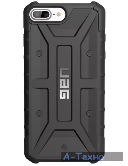 Чехол для моб. телефона Urban Armor Gear iPhone 8Plus/7Plus/6sPlus Pathfinder Black (IPH8/7PLS-A-BK) - Фото 1