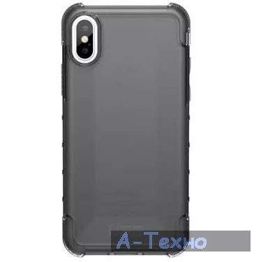 Чехол UAG для iPhone X Plyo Ash Grey Transparent - Фото 1