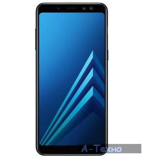Смартфон Samsung Galaxy A8 2018 DS A530F Black - Фото 7