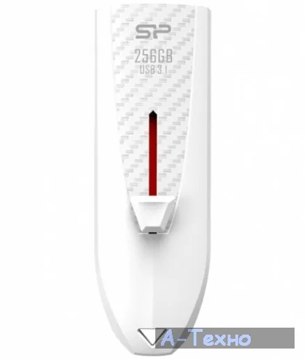 USB флеш накопитель Silicon Power 128GB B25 White USB 3.0 (SP128GBUF3B25V1W) - Фото 1