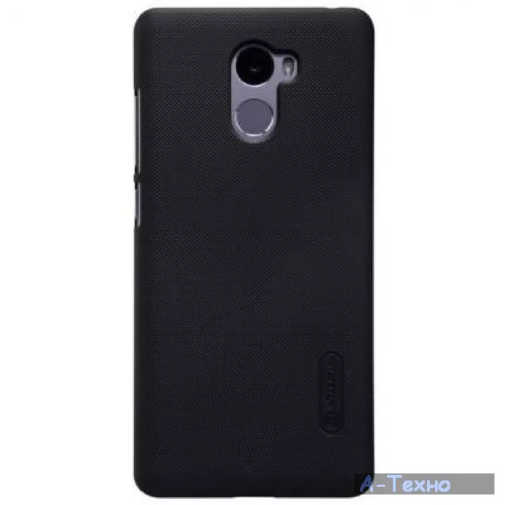 Чехол для моб. телефона NILLKIN для Xiaomi Redmi 4 - Frosted Shield (Black) (6318311) - Фото 1