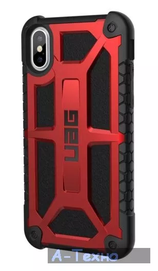 Чехол UAG для iPhone X Monarch Crimson - Фото 1