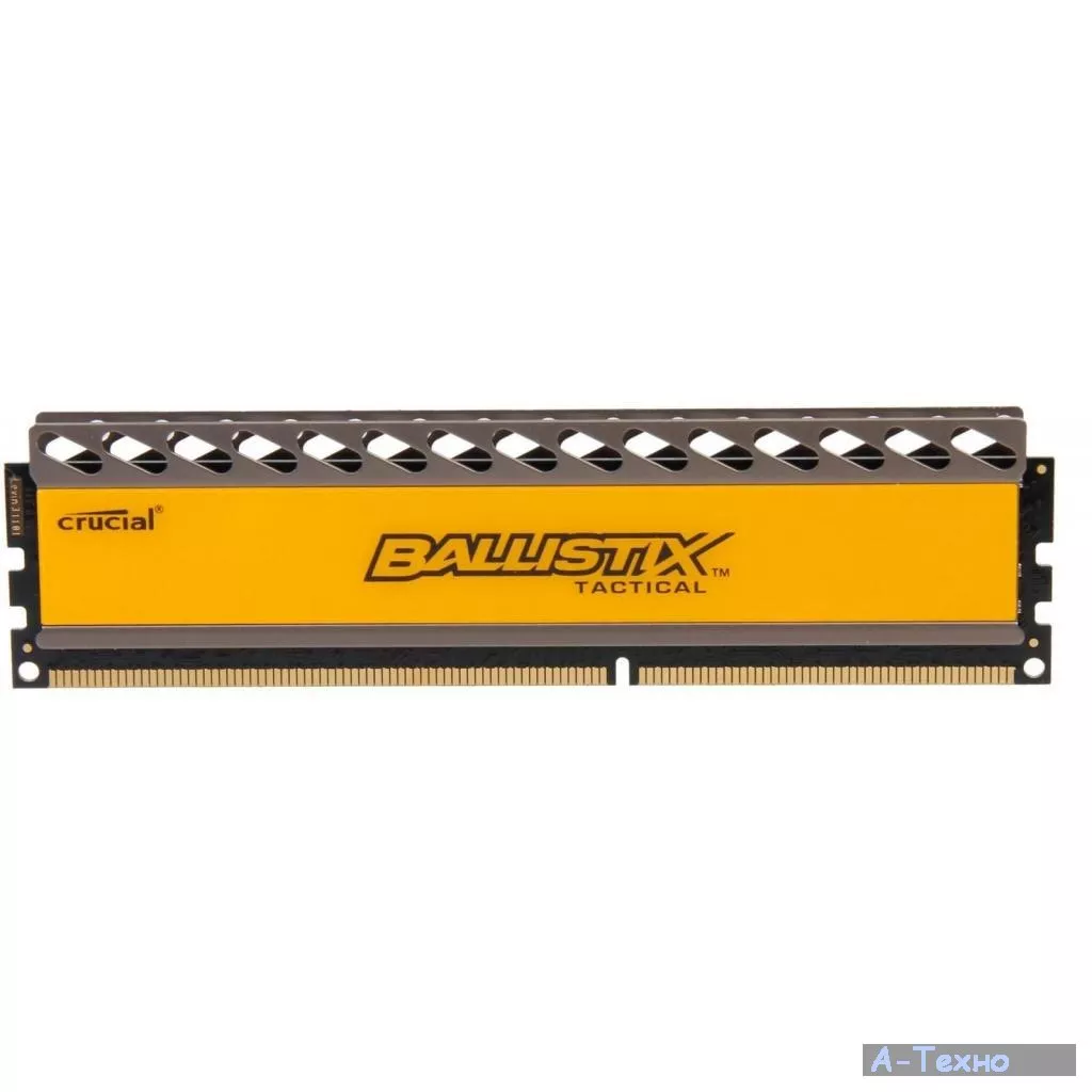 Модуль памяти для компьютера DDR3 4GB 1600 MHz Ballistix Tactical MICRON (BLT4G3D1608DT1TX0CEU) - Фото 1