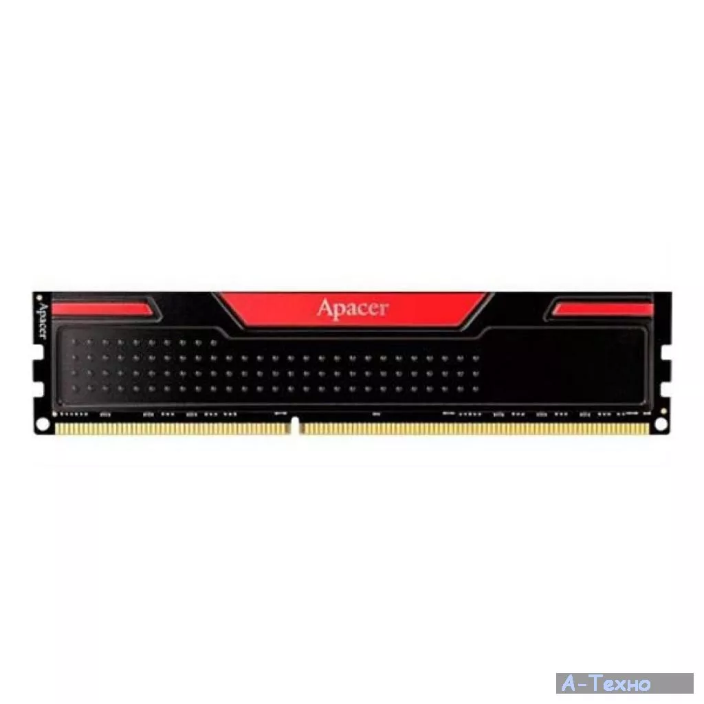 Модуль памяти для компьютера DDR3 4GB 1600 MHz Black Panther Apacer (DH.04G2K.KAZ) - Фото 1