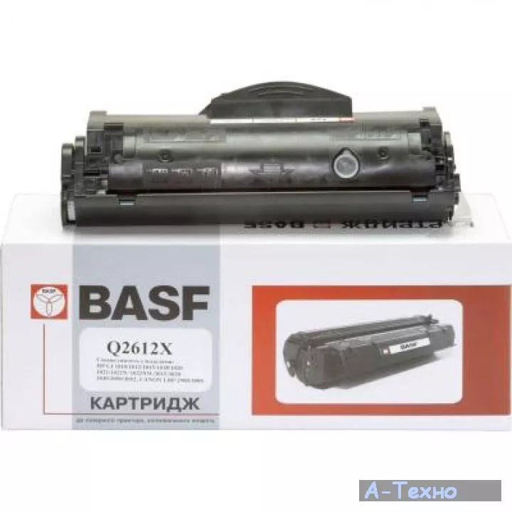 Картридж BASF для HP LJ 1010/1020/1022 аналог Q2612X (KT-Q2612X) - Фото 1