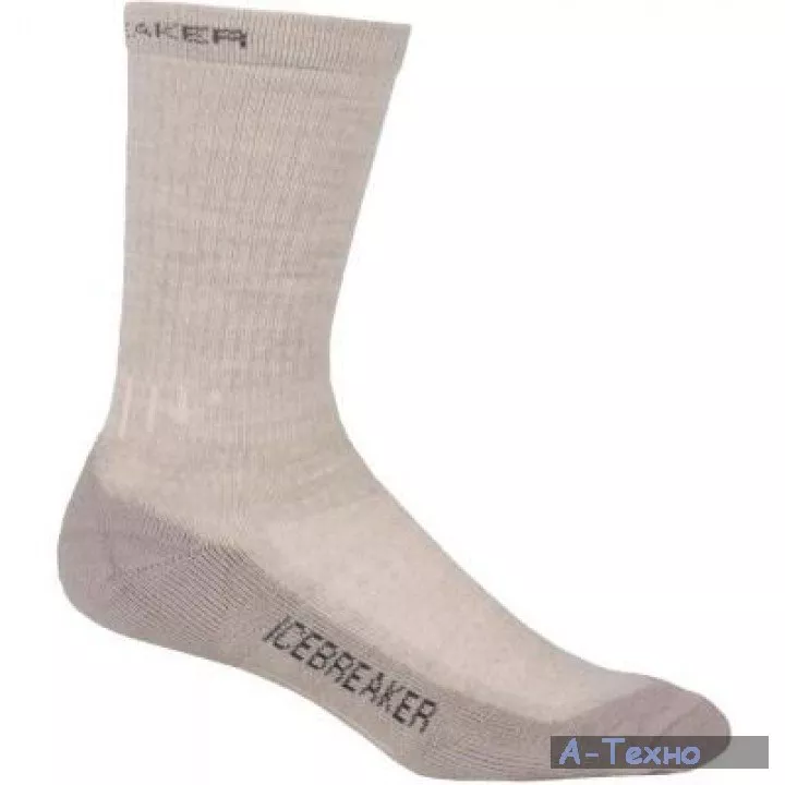 Термоноски Icebreaker Hike Lite Crew WMN bone/oil/silver S (IBN 304 960 S) - Фото 1