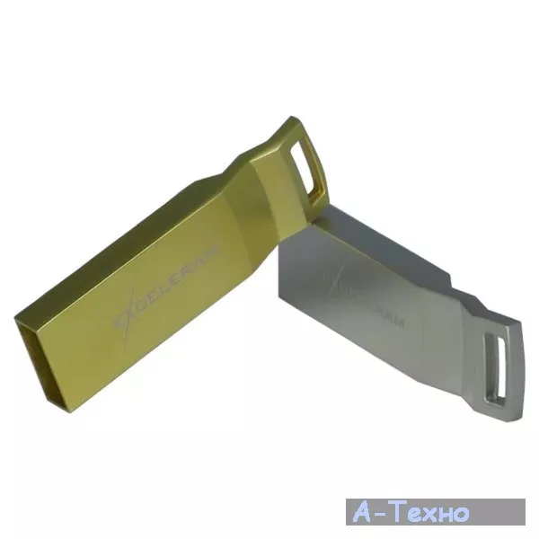 USB флеш накопитель eXceleram 32GB U2 Series Gold USB 3.1 Gen 1 (EXP2U3U2G32) - Фото 1
