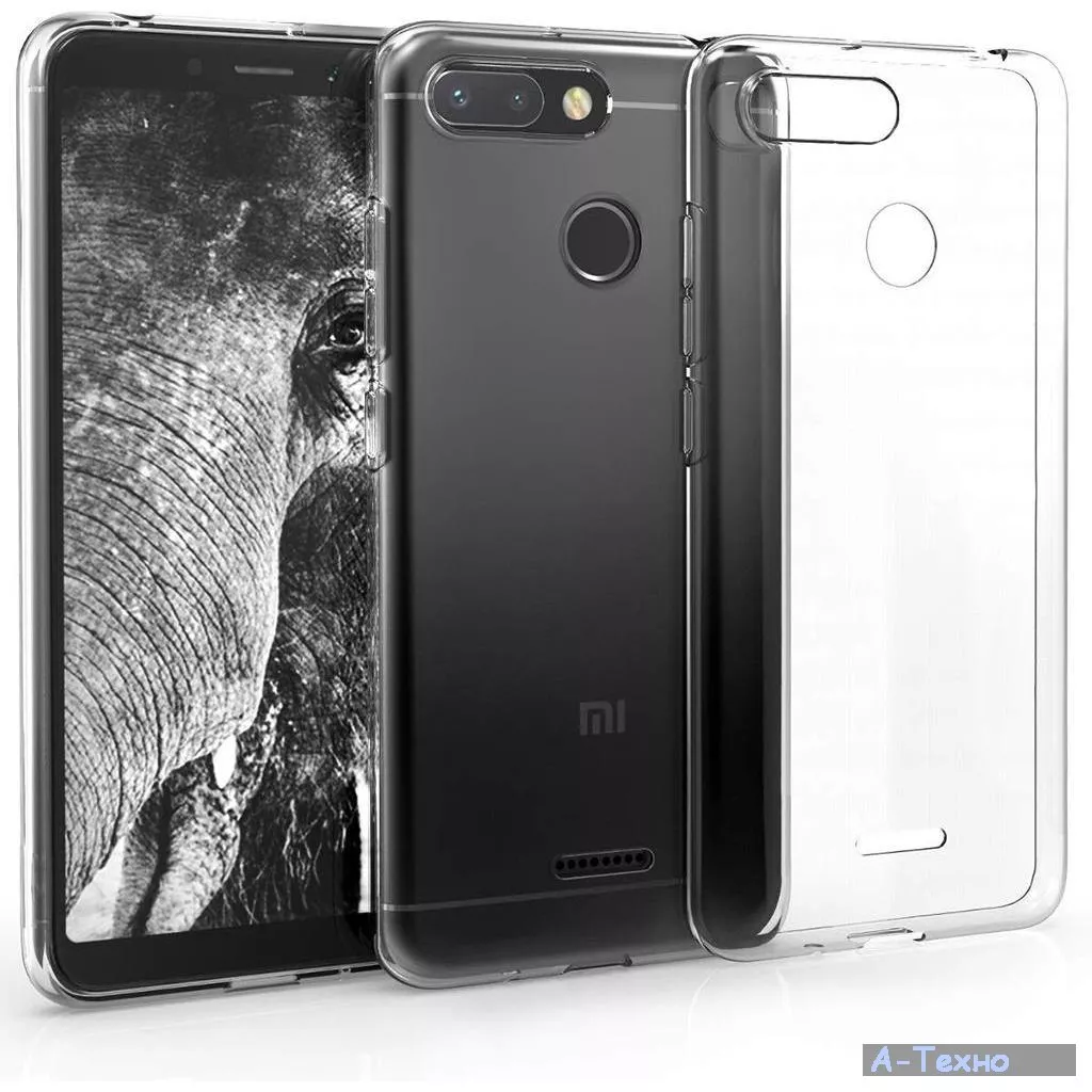 Чехол для моб. телефона Laudtec для Xiaomi Redmi 6 Clear tpu (Transperent) (LC-XR6T) - Фото 1