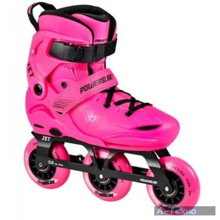 Роликовые коньки Powerslide 940625 Jet pink 2018 31,0-34,0 (4040333466551) - Фото 1