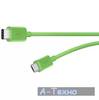 Кабель Belkin Charge Type-C 1.8m Green - Фото 2