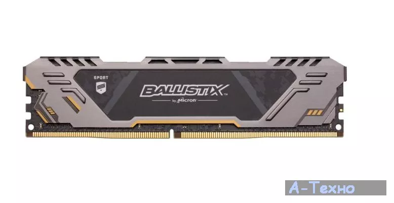 Модуль памяти для компьютера DDR4 8GB 3000 MHz Ballistix Sport AT MICRON (BLS8G4D30CESTK) - Фото 1