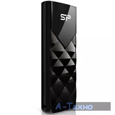 USB флеш накопитель Silicon Power 16Gb Ultima U03 Black (SP016GBUF2U03V1K) - Фото 1