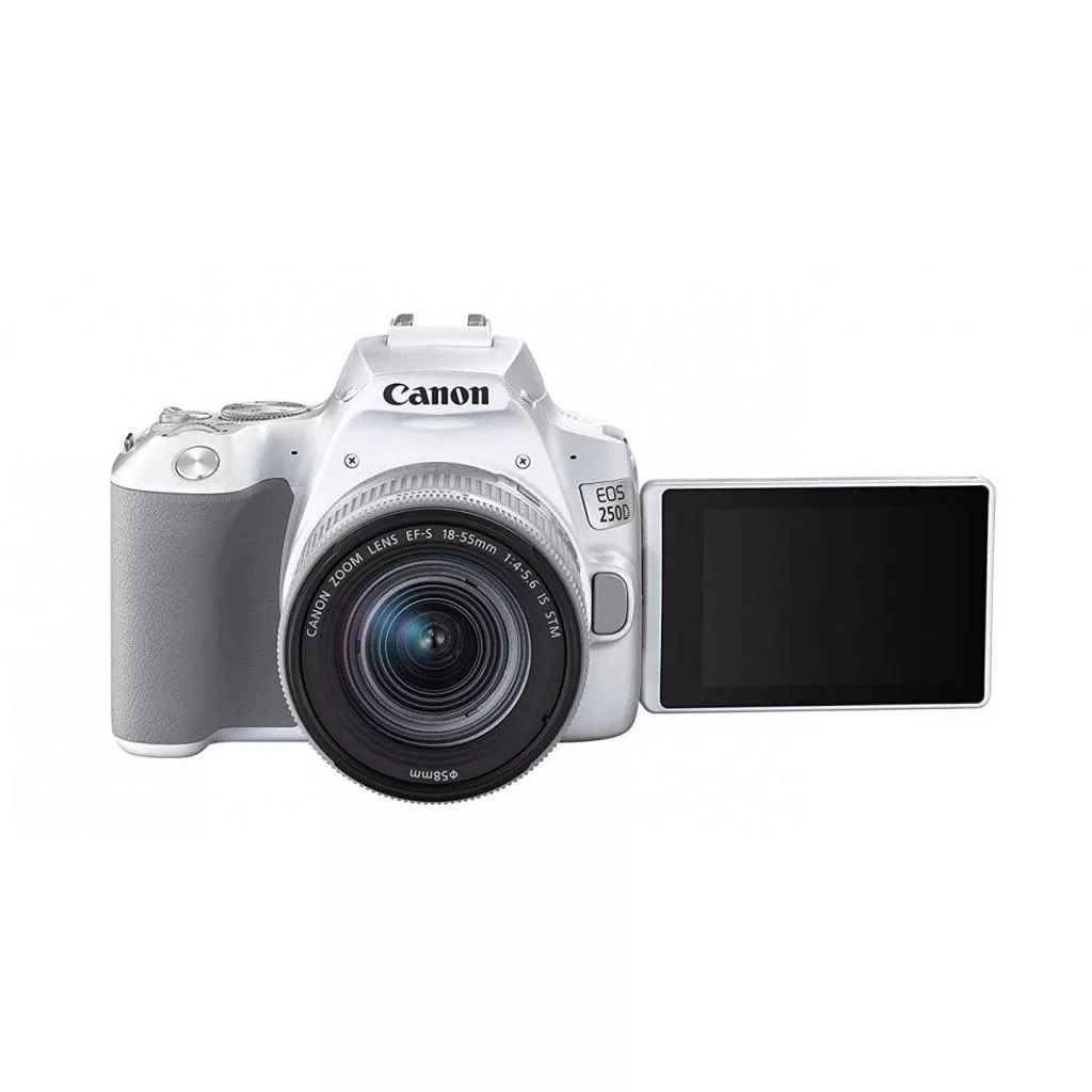 Цифровой фотоаппарат Canon EOS 250D 18-55 IS White (3458C003AA) - Фото 1