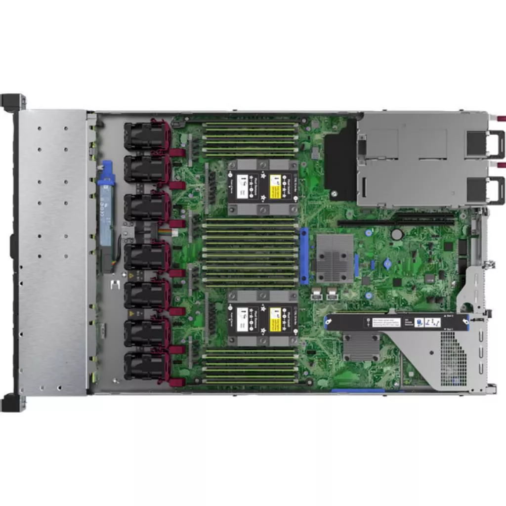 Сервер Hewlett Packard Enterprise E DL360 Gen10 4214 2.2GHz/12-core/1P 16GB/1Gb 4p NC/P408i-a/ (P19775-B21) - Фото 1