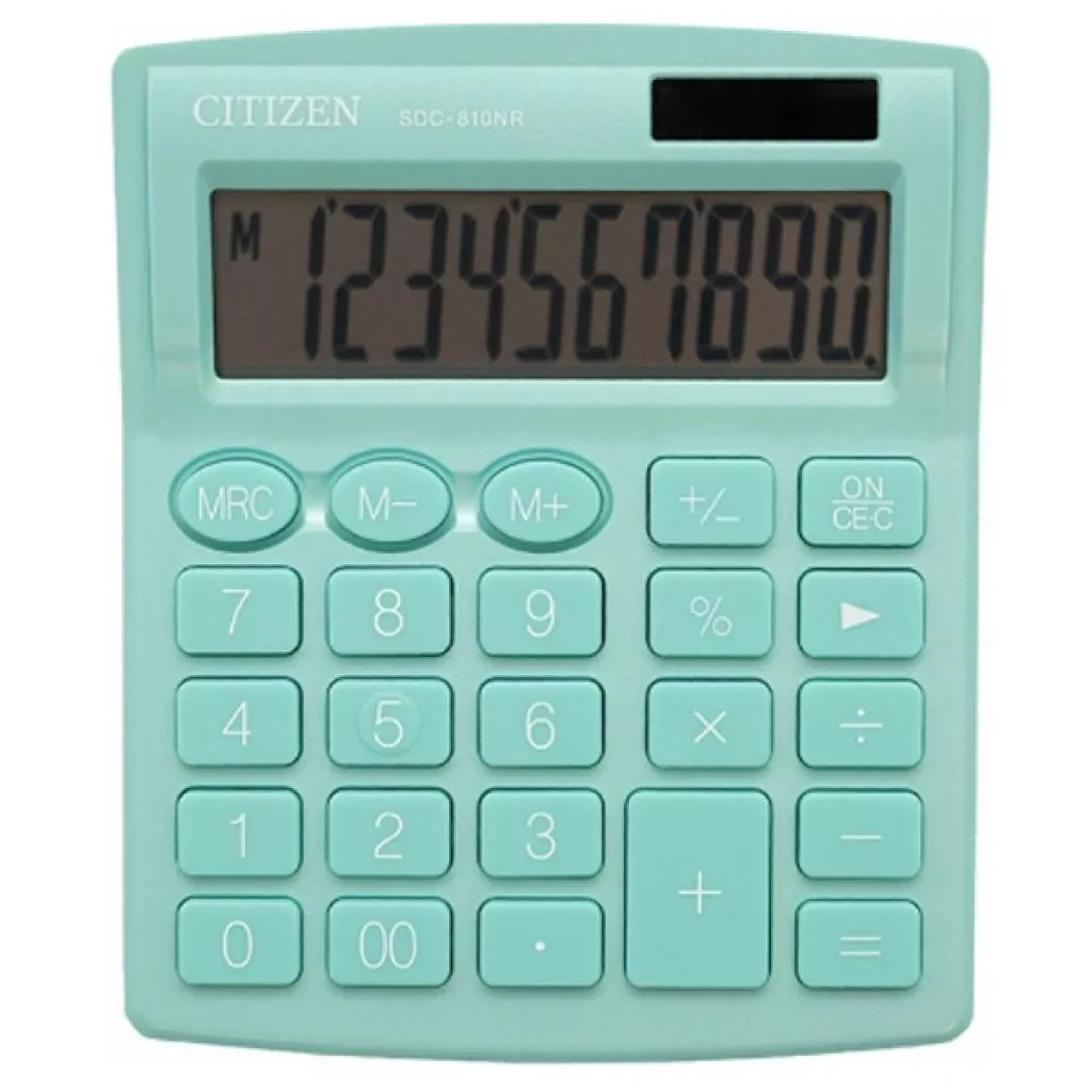 Калькулятор Citizen SDC810NRGRE - Фото 2