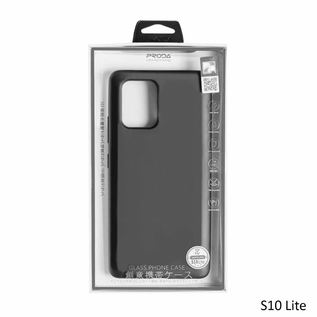 Чехол для моб. телефона Proda Soft-Case для Samsung S10 lite Black (XK-PRD-S10 lite-BK) - Фото 1