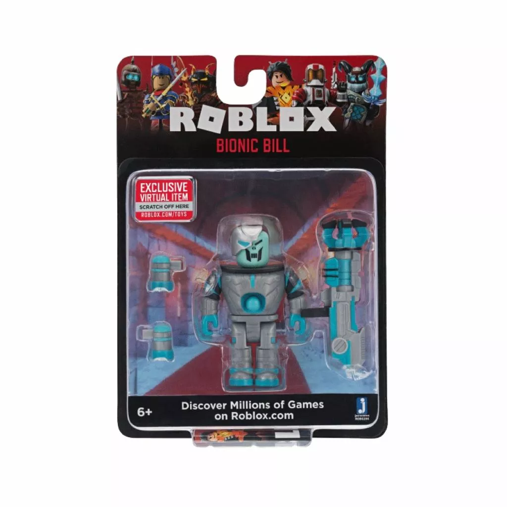 Фигурка Jazwares Roblox Core Figures Bionic Bill W6 (ROB0204) - Фото 3