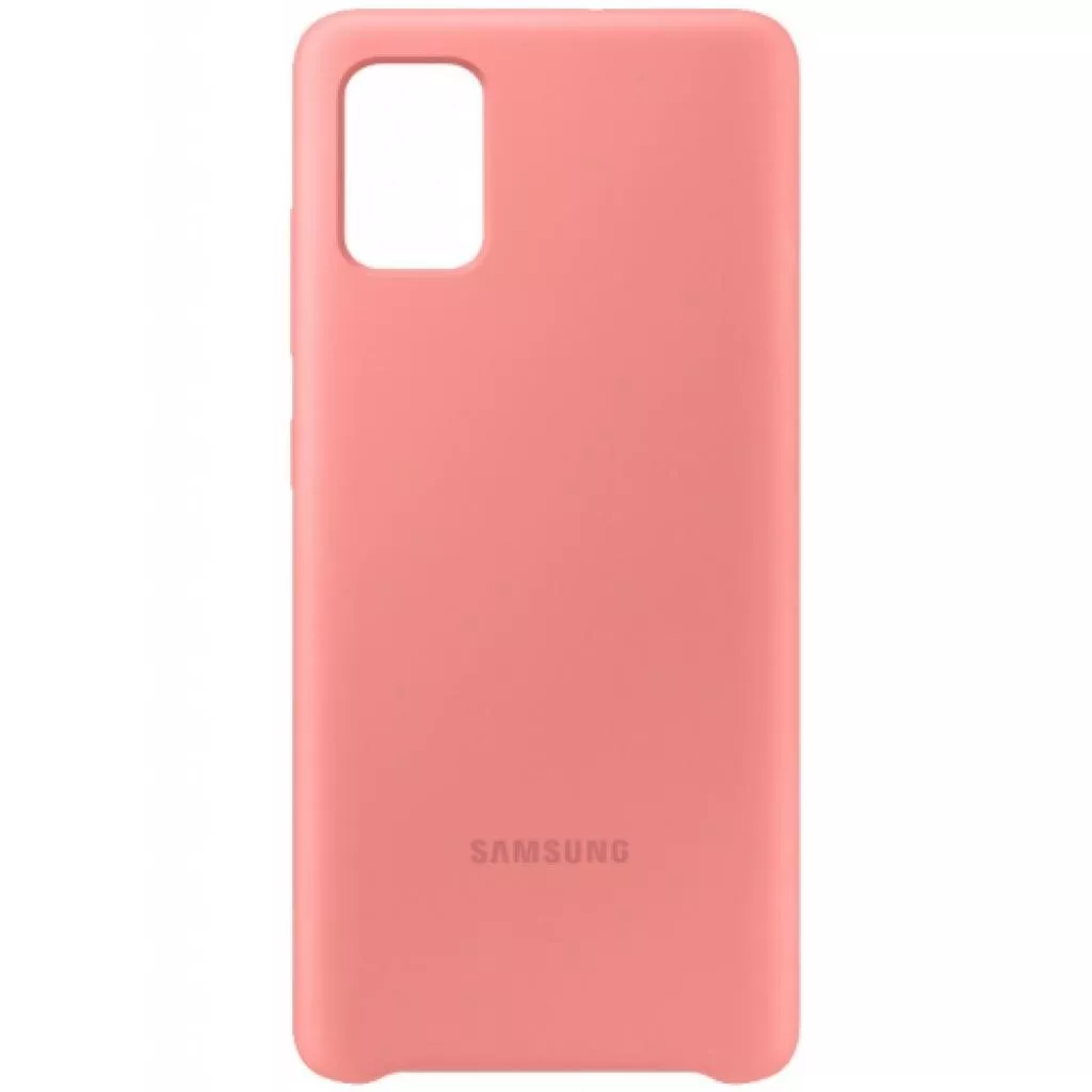 Чехол для моб. телефона Samsung Silicone Cover для Galaxy A51 (A515F) Pink (EF-PA515TPEGRU) - Фото 5