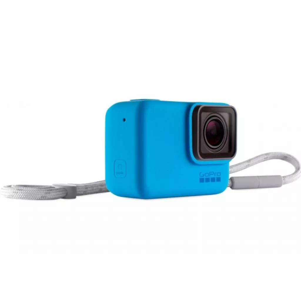 Аксессуар к экшн-камерам GoPro Sleeve & Lanyard (Blue) (ACSST-003) - Фото 2