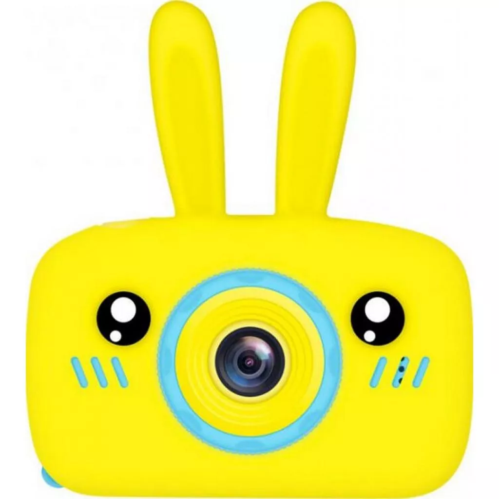 Интерактивная игрушка XoKo Rabbit Цифровой детский фотоаппарат желтый (KVR-010-YL) - Фото 5
