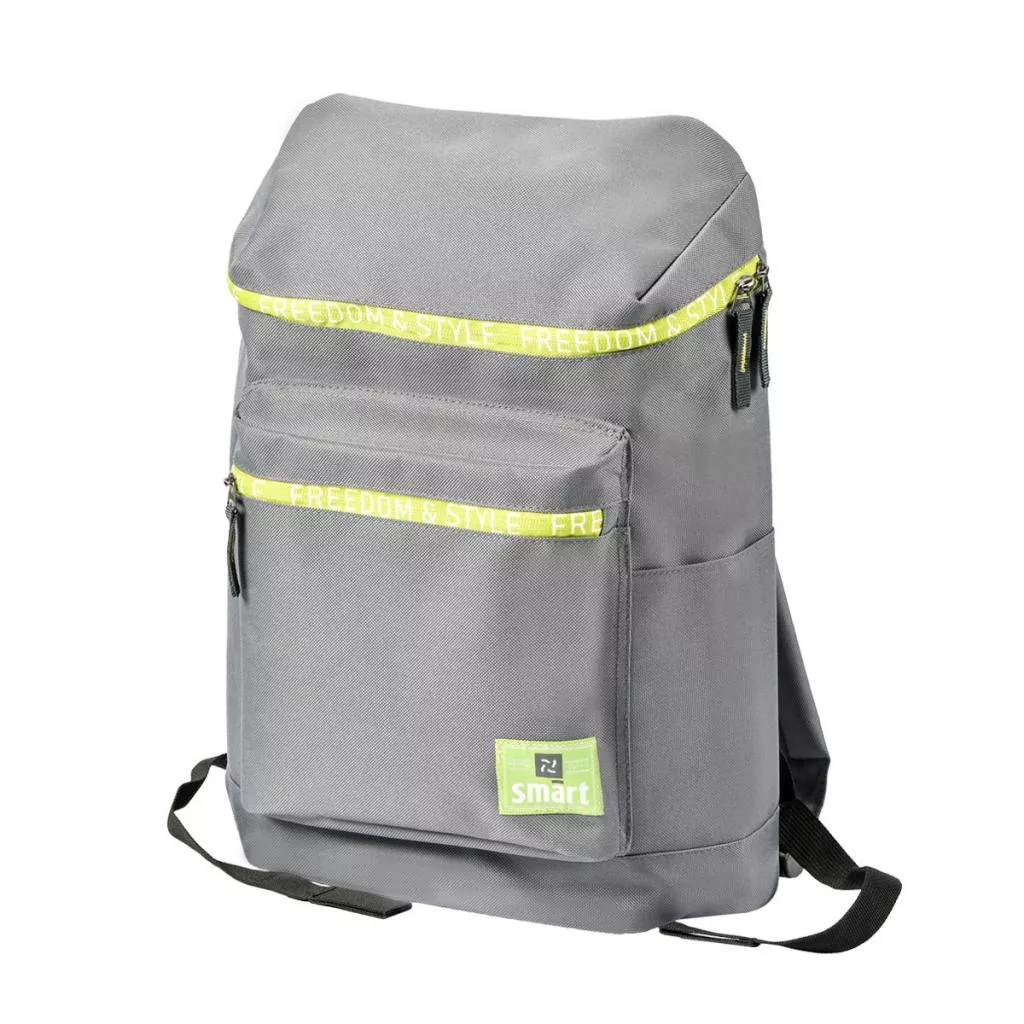 Рюкзак школьный Smart TN-04 Lucas серый (558451) - Фото 4