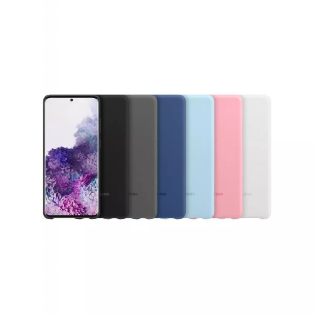 Чехол для моб. телефона Samsung Silicone Cover для смартфону Galaxy S20 (G980) Pink (EF-PG980TPEGRU) - Фото 5