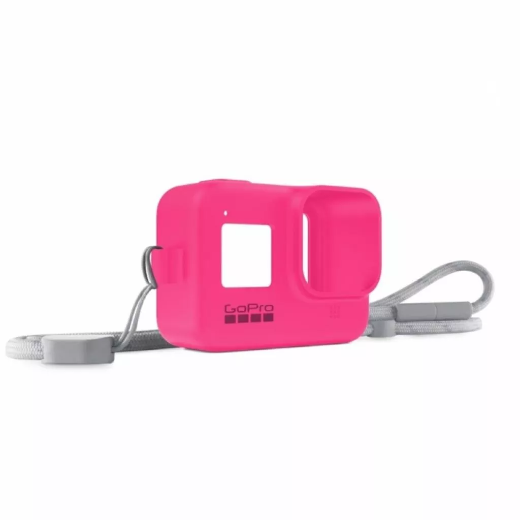 Аксессуар к экшн-камерам GoPro Sleeve&Lanyard Pink для HERO8 (AJSST-007) - Фото 1